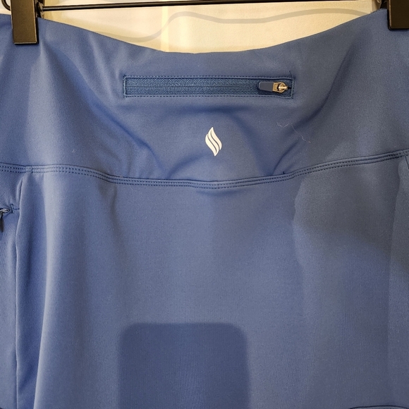 Athletic Skort Womens Size M Blue Zippered Pockets Activewear‎ Tennis Pickleball - Picture 6 of 7